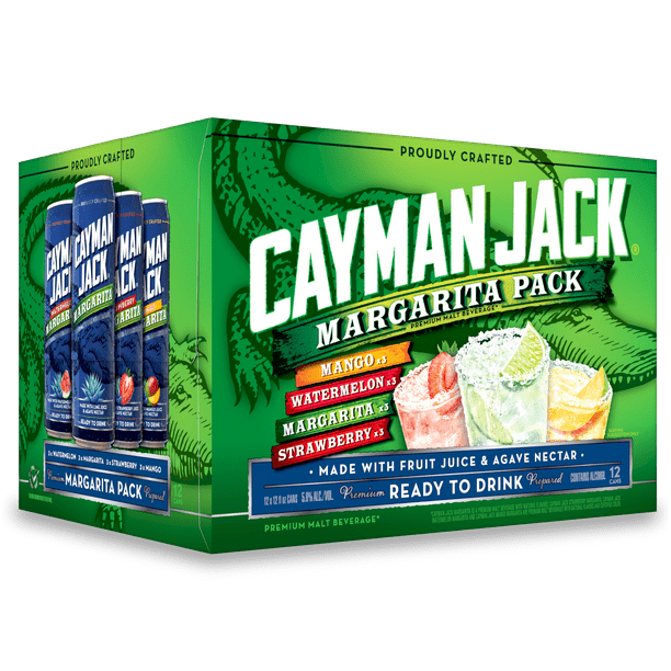 Cayman Jack, Margarita Variety Pack, 12 Pack