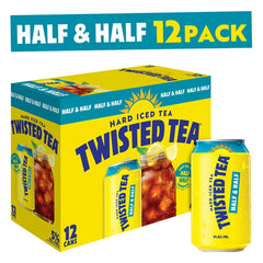 Twisted Tea Half & Half Hard Iced Tea, 12 Pack