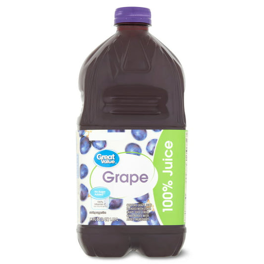 Great Value 100% Grape Juice