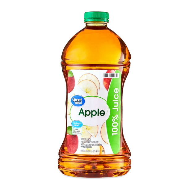 Great Value 100% Apple Juice