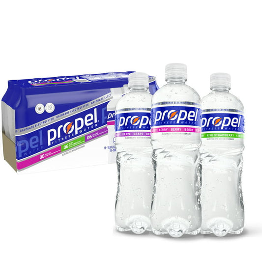 Propel Flavored Enhanced Water with Electrolyte Variety Pack, 18 Pack Bottles