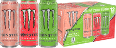 Monster Energy, Ultra VP, Ultra Watermelon, Ultra Paradise, Ultra Peachy Keen