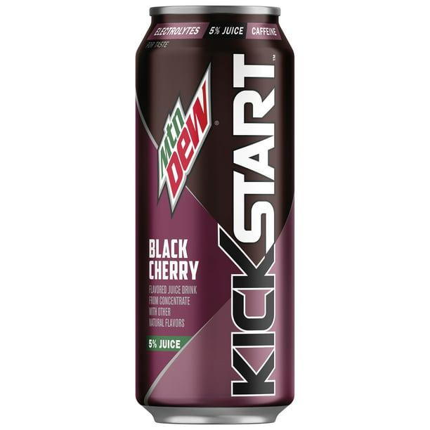Mountain Dew Kickstart Black Cherry Energizing Juice