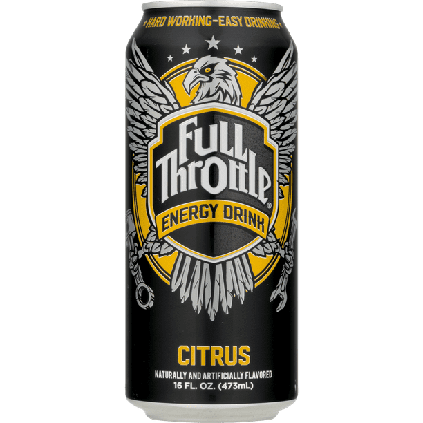 Full Throttle, Original Citrus, Energy Drink