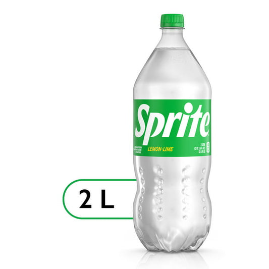 Sprite Lemon Lime Soda Pop, 2 Liter Bottle